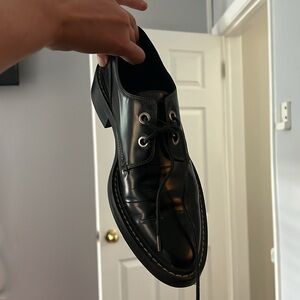 Rag & Bone Kenton Black Lace Up Loafer size 41